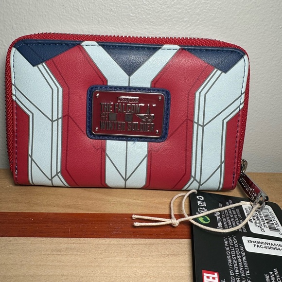 Avengers- The Falcon and the Winter Soldier- Loungefly Wallet - Picture 2 of 6